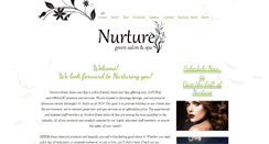 Desktop Screenshot of nurturegreensalonandspa.com